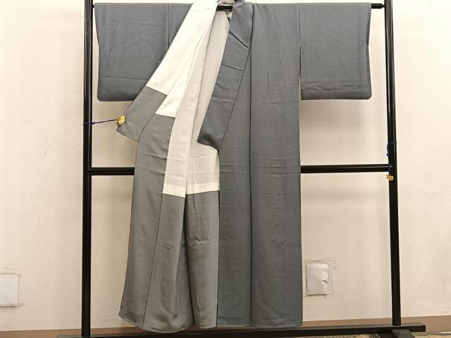 平和屋着物●江戸小紋 鮫小紋柄 正絹 逸品 BAAW3610mz