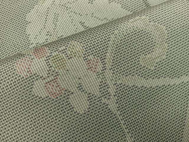 平和屋着物●本場大島紬 唐草文 正絹 逸品 BAAW3616mz