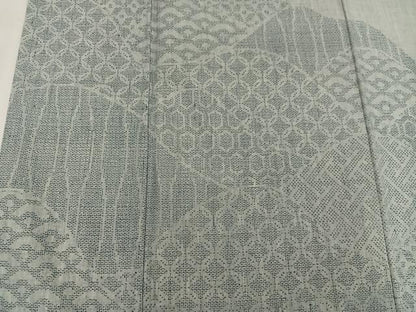平和屋着物●訪問着 本場結城紬地 吉祥文 正絹 逸品 BAAW3625mz