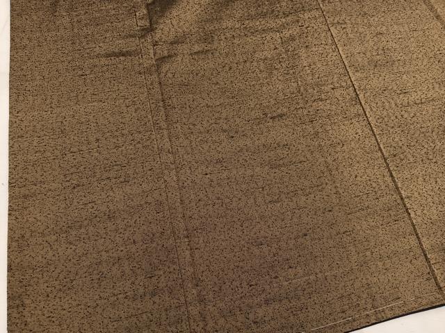 平和屋着物●男性 紬 アンサンブル 霞文 正絹 逸品 未使用 BAAW3660mz