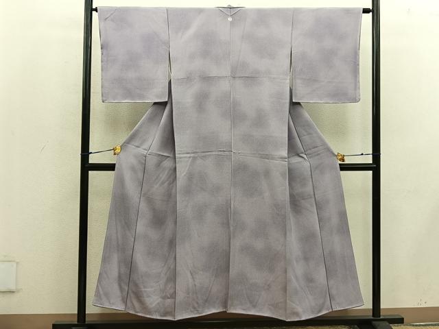 平和屋着物■江戸小紋 霞文 暈し染め 正絹 逸品 BAAW3672mz