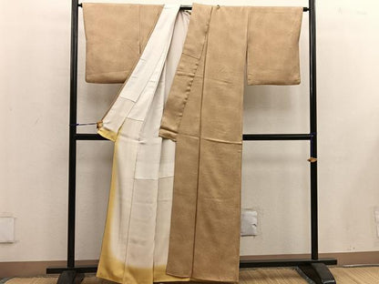 平和屋着物■上質な小紋 鹿の子文 正絹 逸品 BAAW3683mz