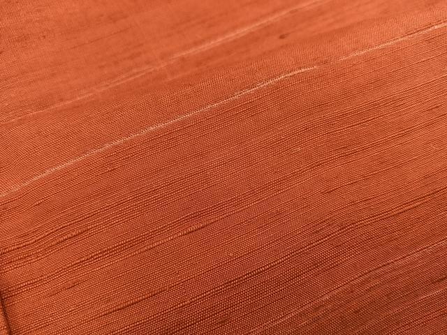 平和屋着物■上質な紬　横段文　正絹　逸品　BAAW3748mz