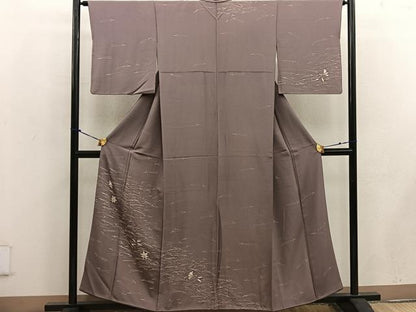 平和屋着物■訪問着 ろうけつ染め 吹き寄せ文 正絹 逸品 BAAW3750mz