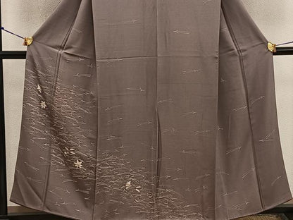 平和屋着物■訪問着 ろうけつ染め 吹き寄せ文 正絹 逸品 BAAW3750mz
