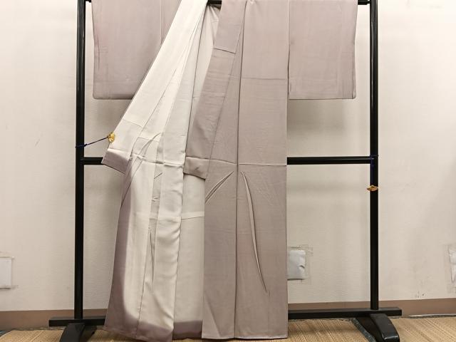 平和屋着物■上質な小紋 霞文 正絹 逸品 BAAW3771mz