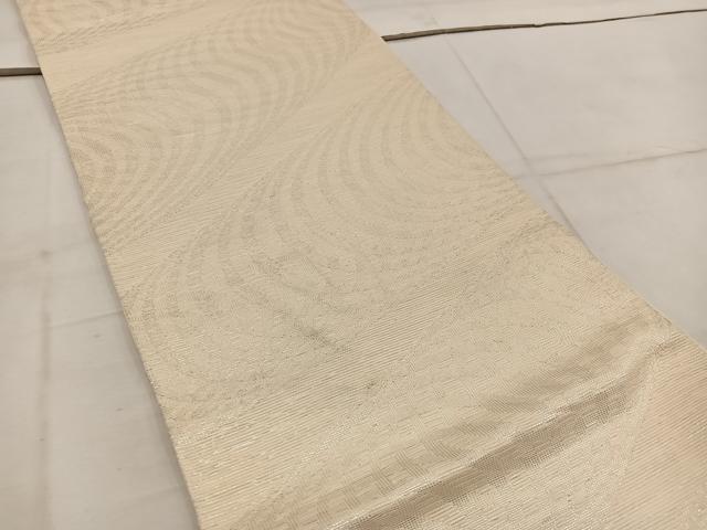 平和屋着物＊夏物 六通柄袋帯 流水文 銀糸 正絹 逸品 BAAW3812mz