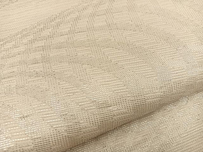 平和屋着物＊夏物 六通柄袋帯 流水文 銀糸 正絹 逸品 BAAW3812mz