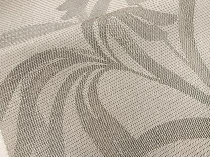 平和屋着物＊夏物 六通柄 本袋帯 草葉文 正絹 逸品 BAAW3822mz