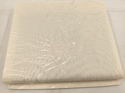 平和屋着物＊夏物 六通柄袋帯 流水草葉文 銀糸 正絹 逸品 BAAW3832mz