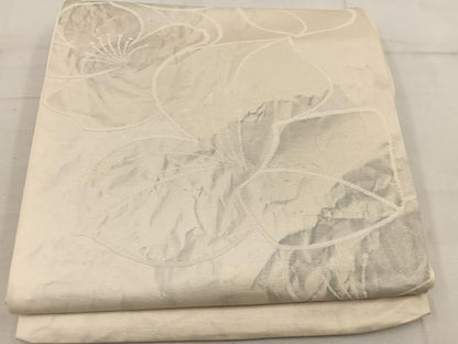 平和屋着物◎六通柄袋帯　草花文　正絹　逸品　BAAW3856mz