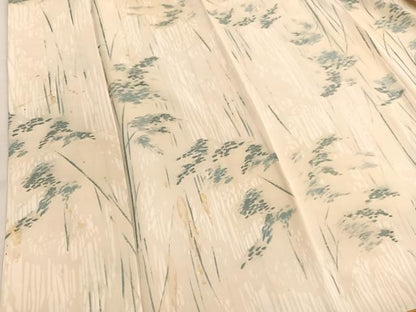 平和屋着物▼上質な小紋 手描き 竹林 正絹 逸品 BAAW4178hv