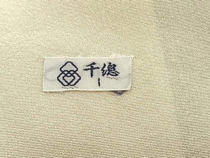 平和屋着物●創業460年・千總 訪問着 鹿の子文様 正絹 逸品 BAAW4203hv