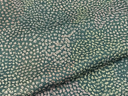 平和屋着物■上質な小紋 草葉文 正絹 逸品 BAAW4221hv