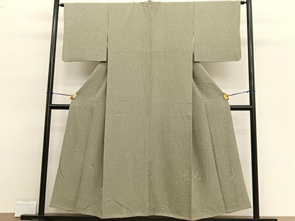 平和屋着物■色留訪問着 葵 たたき染め 正絹 逸品 BAAW4281hv