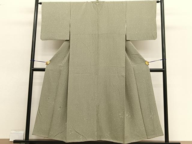 平和屋着物■色留訪問着 葵 たたき染め 正絹 逸品 BAAW4281hv