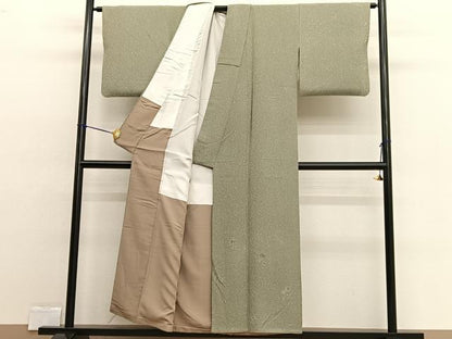 平和屋着物■色留訪問着 葵 たたき染め 正絹 逸品 BAAW4281hv
