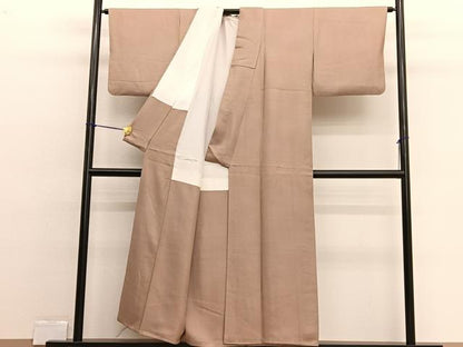 平和屋着物■上質な小紋 霞文 暈し染め 正絹 逸品 BAAW4292hv