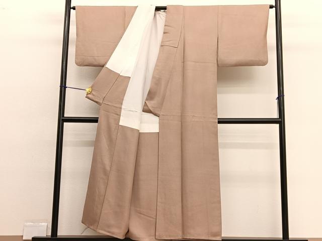 平和屋着物■上質な小紋 霞文 暈し染め 正絹 逸品 BAAW4292hv