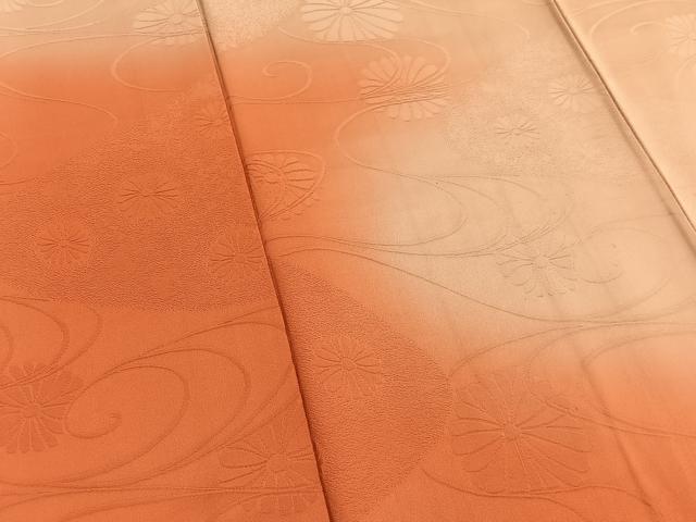 平和屋着物●訪問着　霞文　暈し染め　正絹　逸品　AABF6602cs 平和屋着物○訪問着 草花霞文 暈し染め 正絹 逸品 DABC2934ud