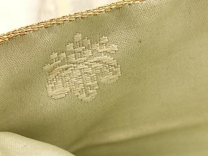 平和屋着物◎六通柄袋帯　大宮どんす　亀甲花丸文　金銀糸　正絹　逸品　BAAW4531hv