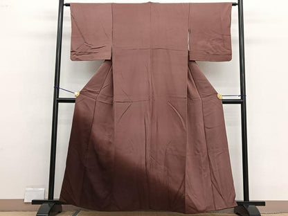 平和屋着物■訪問着　立波文　暈し染め　正絹　逸品　BAAW4577hv