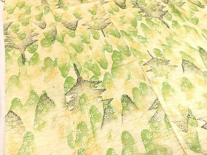 平和屋着物■上質な小紋 風景文 暈し染め 正絹 逸品 BAAW4581hv