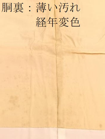 平和屋着物■上質な小紋 立波文 暈し染め 正絹 逸品 BAAW4584hv