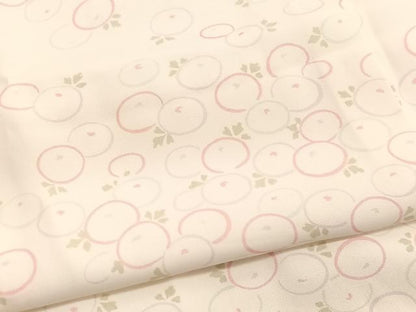 平和屋着物■長襦袢 無双仕立て 万寿菊 正絹 逸品 BAAW4661hv