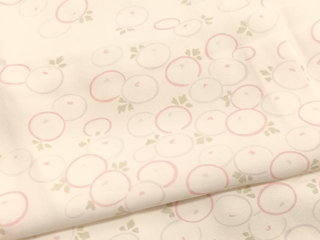平和屋着物■長襦袢 無双仕立て 万寿菊 正絹 逸品 BAAW4661hv