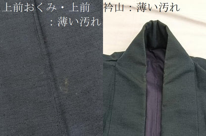平和屋着物■男性 紬 褐返色 正絹 逸品 BAAW4674hv