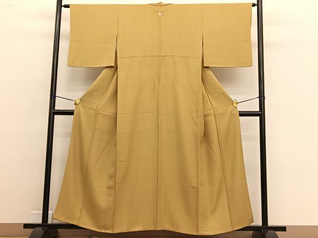 平和屋着物■江戸小紋 極小鮫小紋柄 正絹 逸品 BAAW4695hv