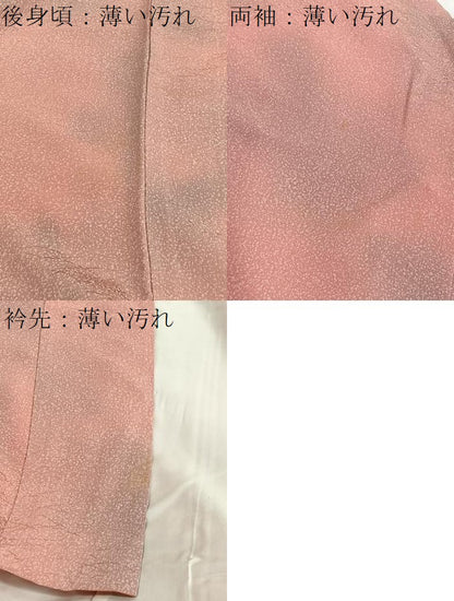 平和屋着物■上質な小紋 霞文 暈し染め 正絹 逸品 BAAW4767hv