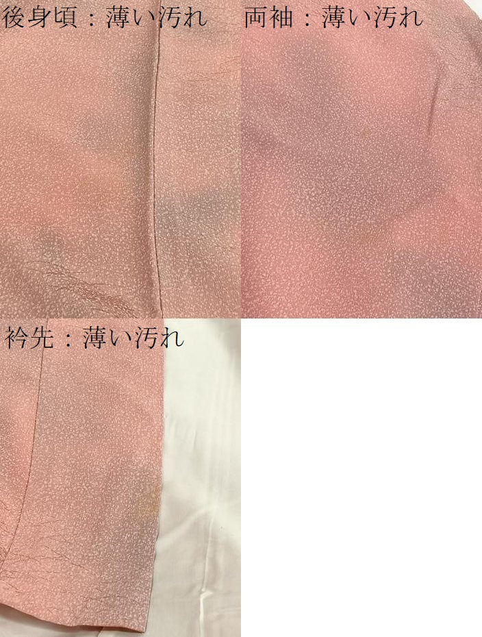 平和屋着物■上質な小紋 霞文 暈し染め 正絹 逸品 BAAW4767hv