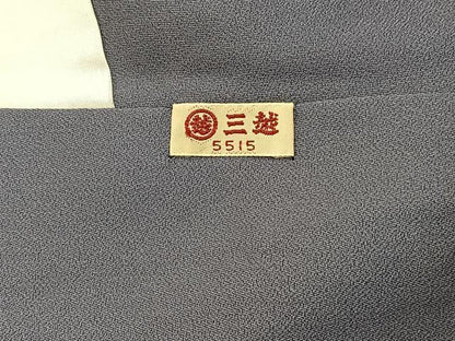 平和屋着物■訪問着　刺繍　花唐草文　金彩　三越扱い　正絹　逸品　BAAW4805hv