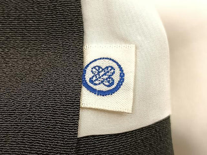 平和屋着物■豪華黒留袖 刺繍 浜松梅文 暈し染め 金彩 正絹 逸品 BAAW4846hv
