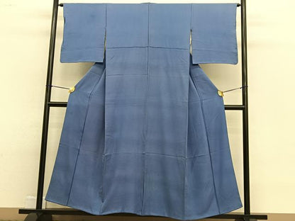 平和屋着物■上質な色無地 流水地紋 薄花色 正絹 逸品 BAAW4854hv