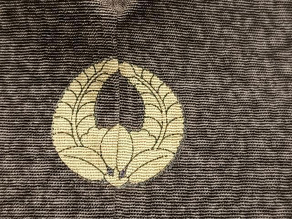 平和屋着物■訪問着　刺繍　草花丸文　金彩　正絹　逸品　BAAW4876hv
