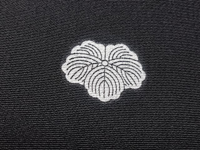 平和屋着物■豪華黒留袖　駒刺繍　エ霞桐花文　金彩　正絹　逸品　BAAW7877hv