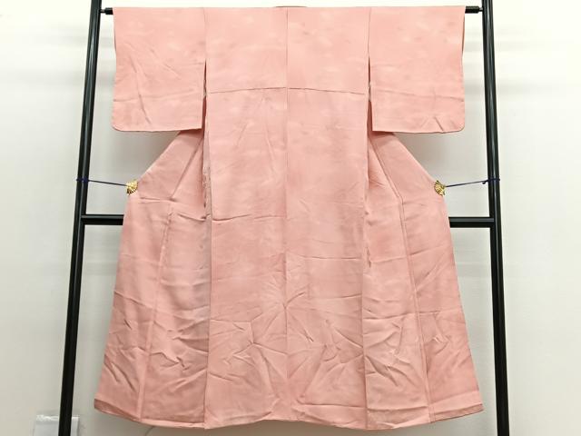 平和屋着物■上質な小紋　雲取り枝葉文　暈し染め　正絹　逸品　BAAW4955hv
