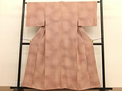 平和屋着物■上質な小紋　大小あられ　暈し染め　正絹　逸品　BAAW4961hv