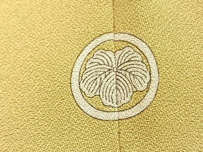 平和屋着物■豪華色留袖 総刺繍 宮中風景文 金銀糸 正絹 逸品 BAAW4973hv