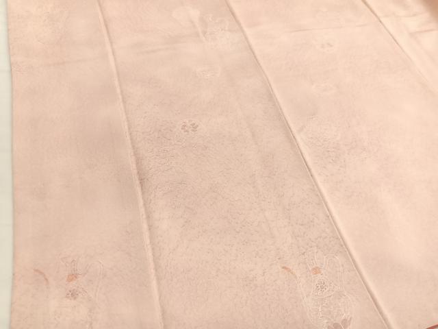 平和屋着物■上質な小紋　地紋起こし　陶器文　暈し染め　正絹　逸品　BAAW4988hv