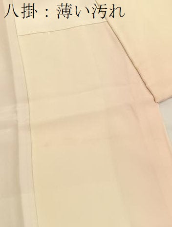 平和屋着物■訪問着　手描き　草花文　暈し染め　正絹　逸品　BAAW4989hv