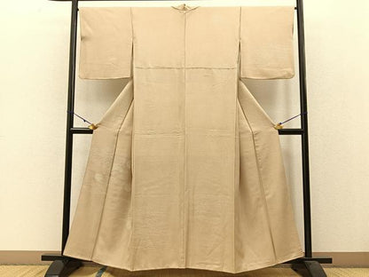 平和屋着物●中国三大刺繍 スワトウ刺繍 訪問着 流水雪輪文 たたき染め 銀彩 正絹 逸品 BAAW5006hj