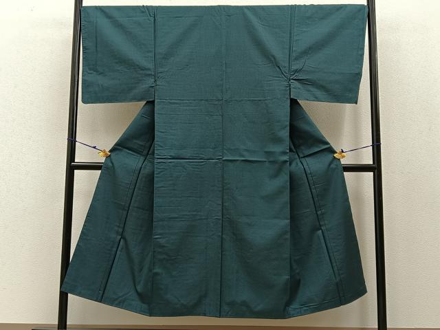 平和屋着物○男性 紬 100亀甲 正絹 逸品 未使用 BAAW5016hj
