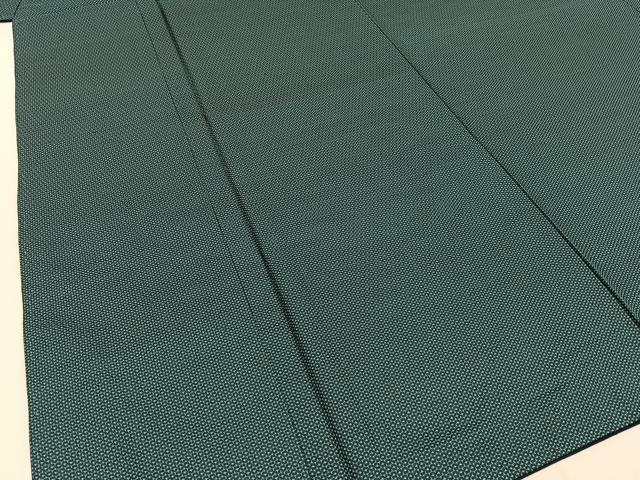 平和屋着物○男性 紬 100亀甲 正絹 逸品 未使用 BAAW5016hj
