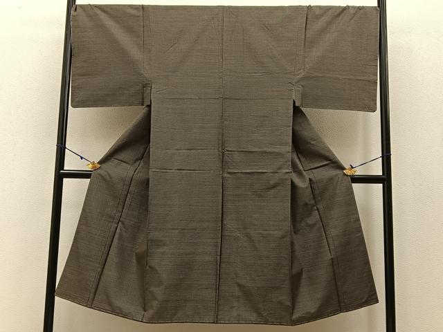 平和屋着物●男性　本場大島紬　100亀甲　総詰め　正絹　逸品　未使用　BAAW5023hj