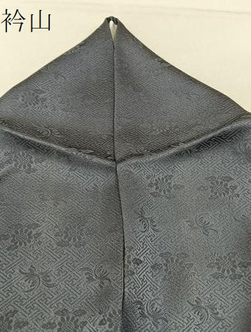 平和屋着物●訪問着　駒刺繍　銀杏花文　金銀彩　正絹　逸品　BAAW5040hj
