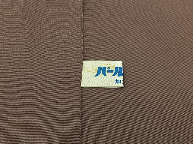 平和屋着物●伝統工芸士　保科　江戸小紋　万筋　濃色×紫水晶色　正絹　逸品　BAAW5051hj